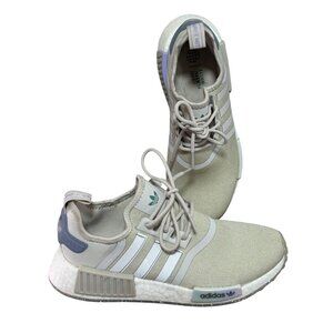 Adidas Originals NMD_R1 Womens Running Casual Shoes Sparkle Beige GW5680 Sz 7.5